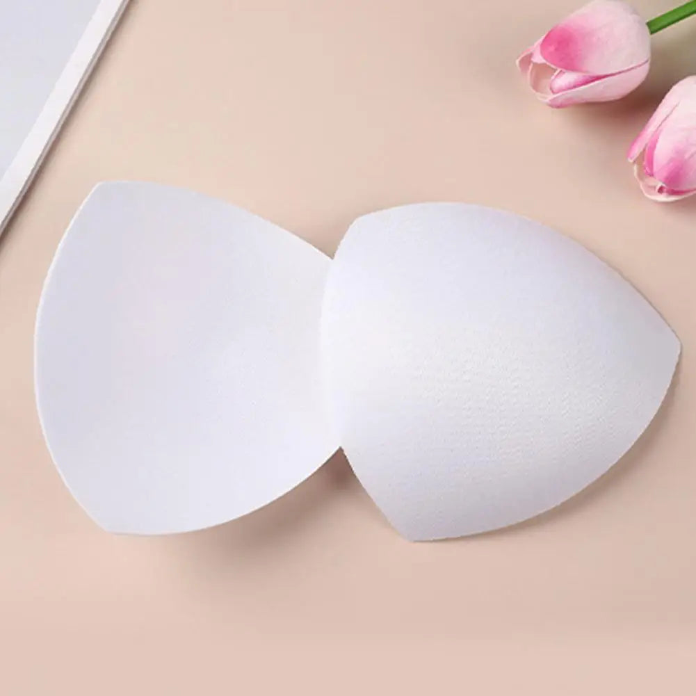 Bra Pads Inserts Sewed Stitched Push Up Bra Pads for Sports Bra Removable Breast Enhancers for Swimsuits Bikini Top