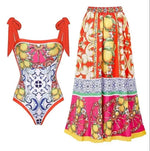 2026 High Quality Double-sided Printed Push Up Women Bikini Set Printed Strappy Bandage Swimwear Brazilian Biquini Bathing Suit