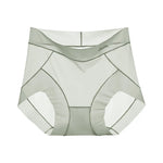 Ultra-thin ice silk seamless underwear for women, ultra-thin cool breathable mask underwear briefs