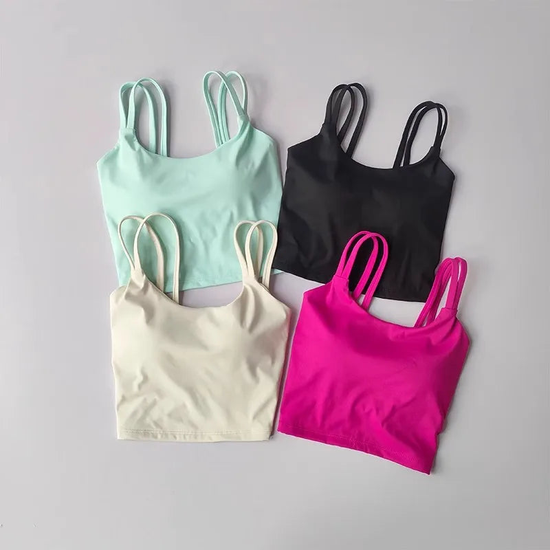 Women's yoga sports bra, shock-absorbing collection breast, beautiful back, fitness quick drying training vest