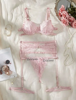 Sexy Lingerie Erotic Underwear Set Transparent Porno Lace Sexy Bra And Panty Garter Set Lingerie Sexy Hot Erotic Sleepwear