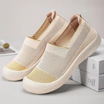 Women's shoes Women's Retro Dual-tone Slip-on Shoes Breathable Soft Sole for Comfort Summer Fashion Footwear Versatile Colorways