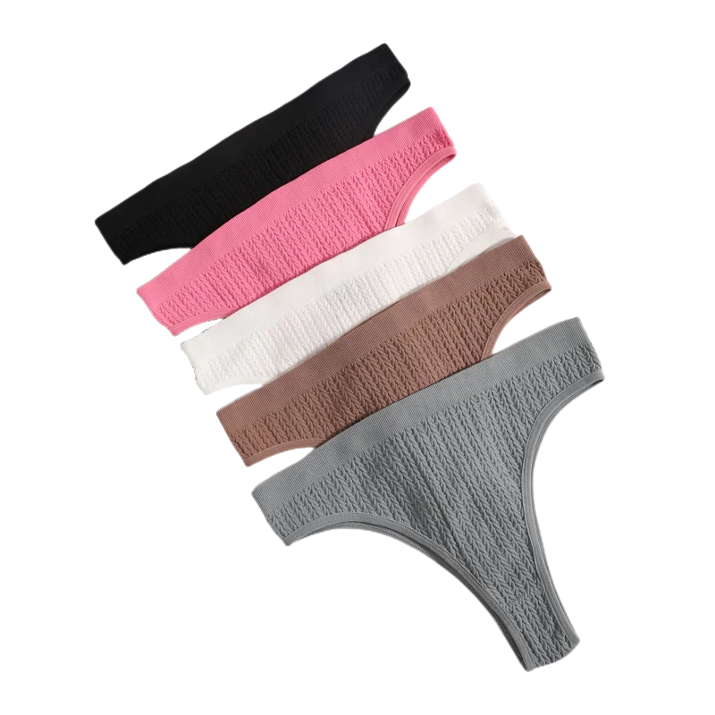 2Pcs/Set Seamless Panties Women Low Rise Panty Soft Solid Color Briefs Sexy Sports Underwear Female Underpants Lingerie M-XL