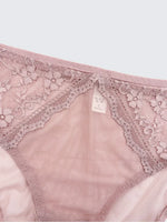 Hip-Hugging Panties, Feminine Butt-Lifting Briefs, Mid-Waist Ultra-Thin Lace Panties, Sexy Hollow-Out Panties