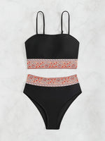 ZTVitality Patchwork Print Push Up Sexy Bikini 2026 New Arrival Padded bra High Waist Swimsuit Female Swimwear Women Brazlilan