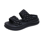 2026 SummerSandals for Women's Thick Soled Casual Daily Life Shoes for Female Fashion Style Beach Flat