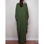 Greek Goddess Long Dress Batwing Sleeve Tunic Beach Cover Up Cover-ups Beach Dress Beach Wear Beachwear Kaftan Maxi Dress V4427