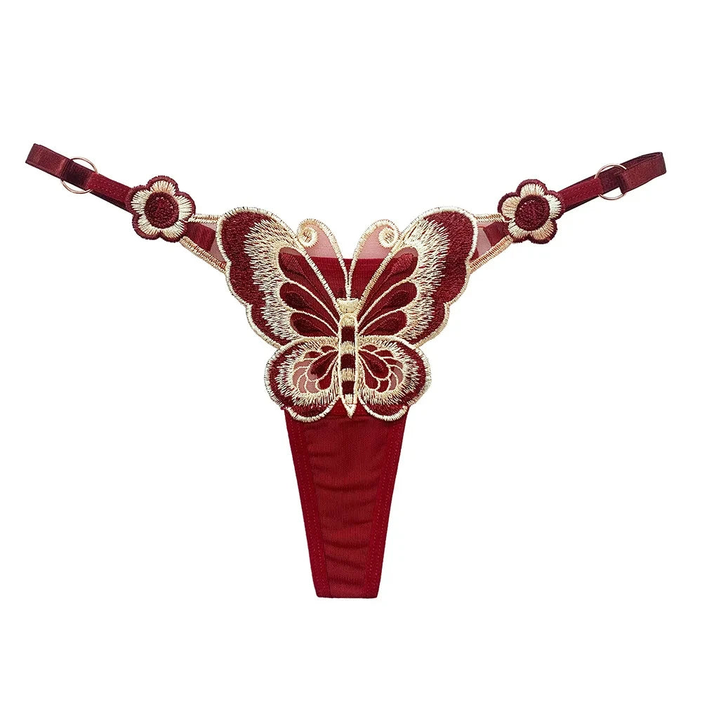 Sexy Girls G String Thin Thong Lace Panties Women Briefs Hollow Out Transparent Underwear Female Lingerie
