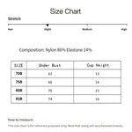 Black Temptation Front Buckle Bra Women's Underwear Underwired Push Up Brassiere Seamless Non Adjustable Shoulder Strap Bralette