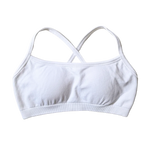 Sports Bra Women Padded Yoga Top Seamless Gym Bra Top Back Cross Workout Tank Top Push Up Fitness Crop Top Running Underwear