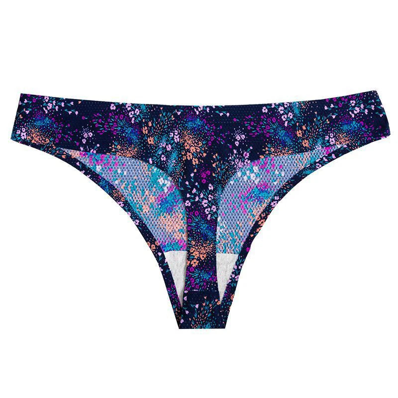 Women Thongs Fashion Floral Panties XS-XL Female Underpants Ladies Sexy Underwear Women Bikini Panty New Panties For Woman 2022