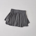 Women's Quick Drying Sports Short Skirt Fake Two-Piece Running Half Skirt Hip Blocking Anti Glare Breathable Tennis Skirt