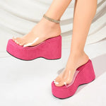 2026 Women's newthick soledslippers for women wearing fashionable beach slippers