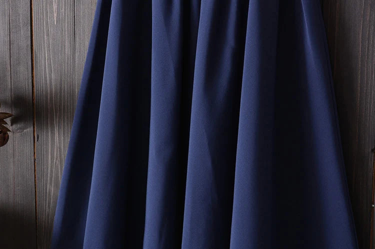 Midi Knee Length Summer Skirt Women With BeltFashion Korean Ladies High Waist Pleated A-line School Skirt Female