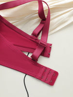 Sexy Underwire Two PiecePush Up Push Up Bras lingerie Set For Women Thickened chest cushion small chest appears larger B2051