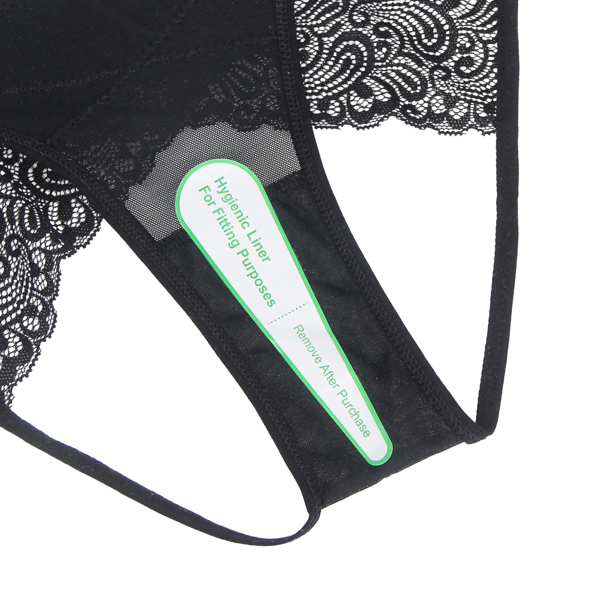 Black Red Crotchless Panties for Women Sexy Hollow Out Lace Lingerie Open Crotch Thong Underwear