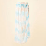 Women Bathing Suit Wrap Summer Ruffle Long Sarong Cover Ups Swimsuit Beach Skirt Bikini Cover Up Swimwear Beach Wrap Skirt