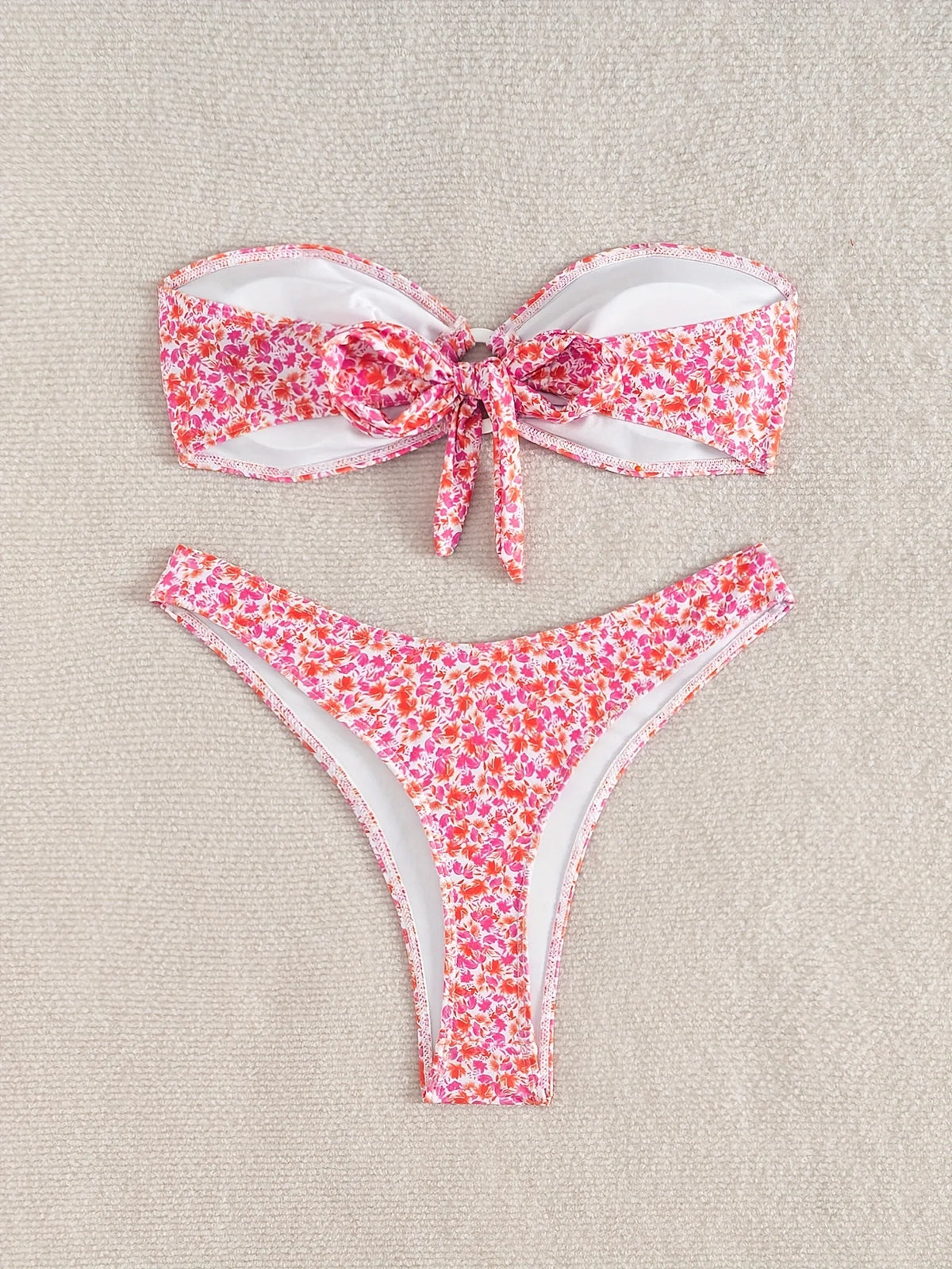 ZTVitality New Sexy Push Up Low Waist Bikini Set Swimsuit Female Swimwear Women Print Beachwear Summer Bathing Suits Biquini