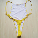Sexy Extreme String Mini Micro Thong Swim Suit For Women Swimwear One Piece Swimsuit Female Bather Bathing Suit Monokini Y478