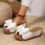 Women's Slippers 2025 Summer New Style Comfortable Sponge Thick Bottom One-Character