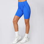 Yoga Shorts Women Fitness Shorts V-shaped Waist Running Cycling Shorts Breathable Sports Leggings Workout Gym Shorts