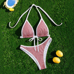 Sexy Women's Swimsuit Two-piece Bikinis Sets Two-piece Beach Trend Bikini Female Swimwear for Bathing Suit Woman Beachwear