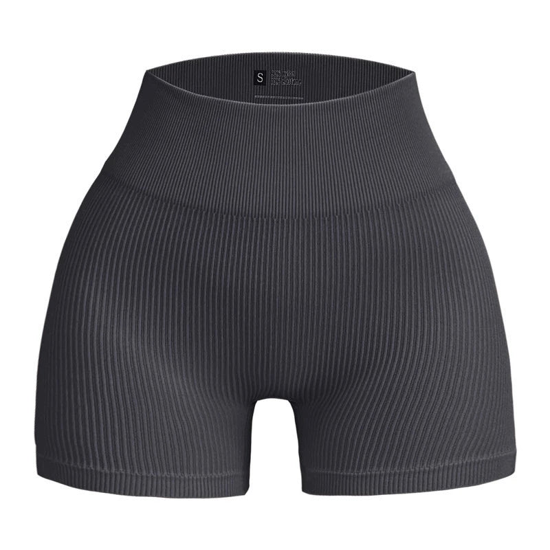 Women's High Elasticity Glitter Waist Yoga Shorts, Breathable Workout Fitness Leggings for Gym & Home