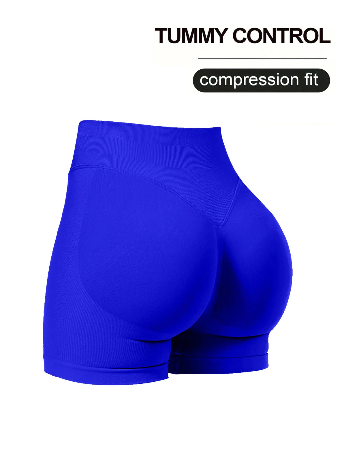 High stretch hip lifting fitness yoga shorts with peach hips and no awkward lines, Pilates medium intensity training shorts