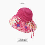 Korean style sun hat with large brim sun protection hat for women with sun visor and fisherman hat
