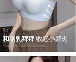 MOYISU Strapless Push Up Bra Underwear, Cross Back for Small Chest, Padded Enhancer Adhesive Lift to Look Bigger, Deep Plunge