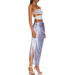 Hollowen One Piece Swimsuit with cover up Sexy Swimwear Women Off Shoulder Swim Suits Patchwork Bathsuit Belt Bodysuit Beachwear