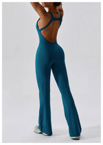 Women Training Yoga Suit Sportswear Gym Set Women 1 Pcs Sports Jumpsuit Fitness Rompers Stretch Female Push Up Workout Bodysuits