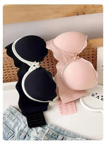 MOYISU Soutien-Gorge Français Sans Armatures 32-38 - Bralette Pureté Anti Affaissement, Set Lingerie Confort Respirant Été Léger