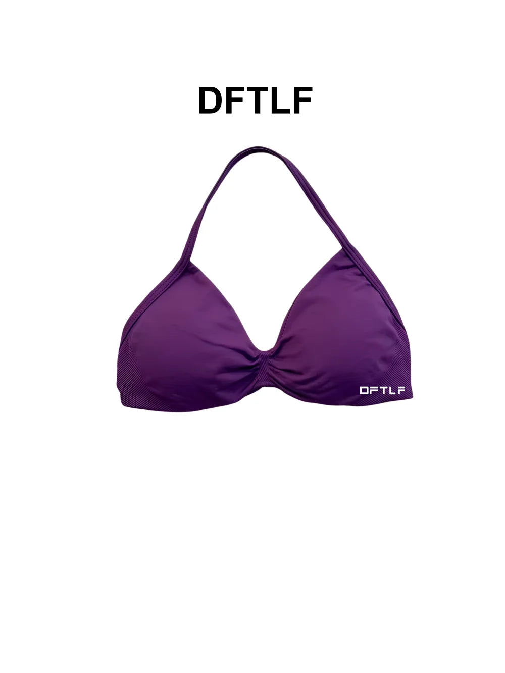 DFTLF Impact Strappy Bra Women Seamless Gym Underwear High Support Halter Sexy Sports Clothing Push-up Yoga Workout Tank Top