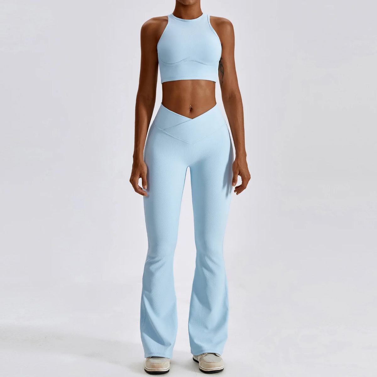 Yoga Set Seamless Women's Sportswear Workout Clothes Athletic Wear Gym Legging Fitness Bra Crop Top Sports Suits High Quality