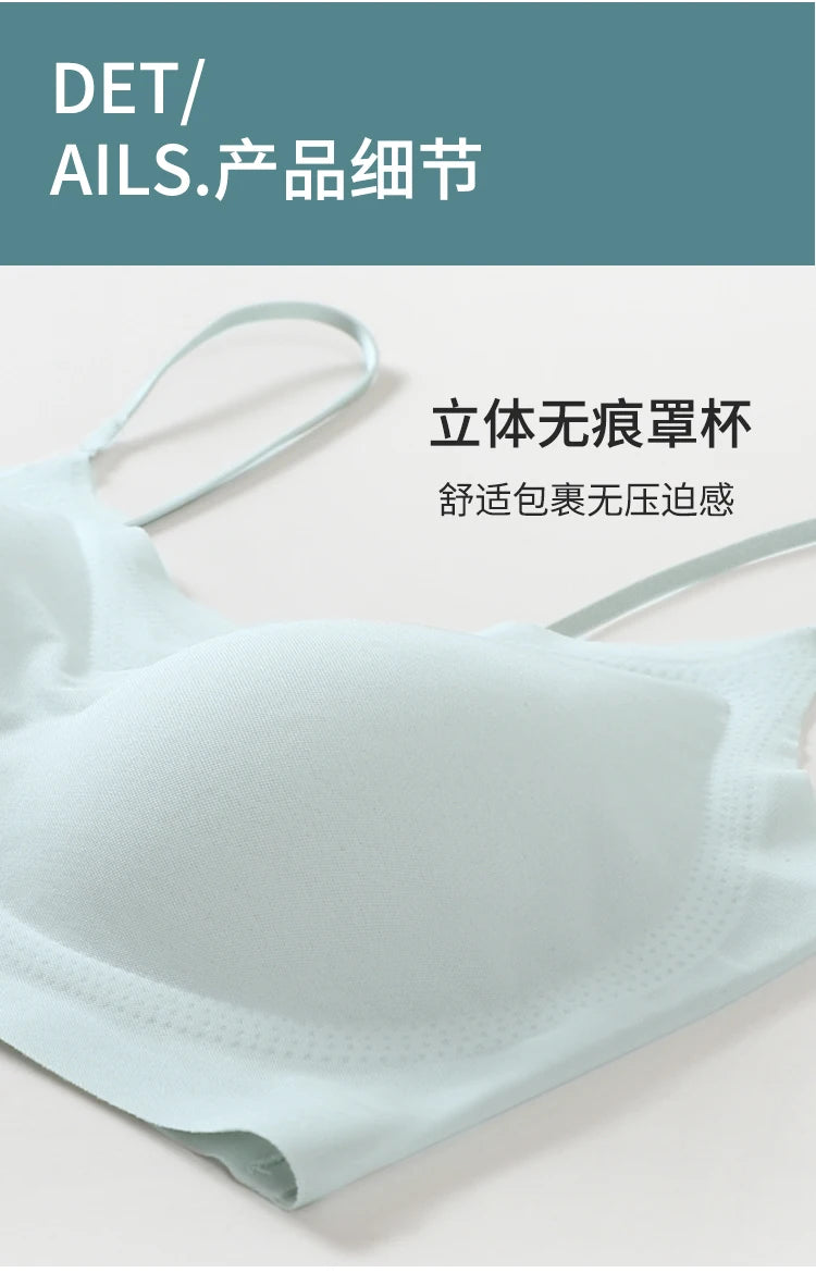 Skin Tone Invisible Bra Strapless Backless Seamless Ultra Thin Comfort Fit Military Training Bralette Pack Value Set Sweatproof