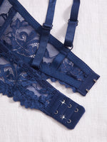 3PCS Lace Trim Women's underwear set Underwire Push up Bra for Women Bow & Rhinestone Comfort Daily Lingerie Set A B C Cup