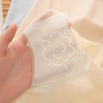 4Pcs/Set Women Low Rise Ice Silk Brief Underwear Sheer Cooling Panties Scalloped Edge Low Waist Daily Underpants Intimates M-XL