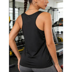 Women's Sports Vest for Outdoor Wear, Racerback Running Fitness Top, Sleeveless and T Yoga Training Shirt