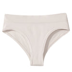 1Pc High Rise Panties Briefs Female Underpants Solid Color Women Seamless Underwear Sexy Lingerie Comfort Sport Intimates S-XXXL