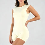 DFTLF Impact Short Sleeve One Piece Sports Gym Bodysuit Women Seamless Slim Fit Yoga Workout Clothes Pilates Fitness Jumpsuit