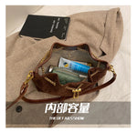 2026 Soft Commuting Crossbody Bags Faux Suede Sewing Hot Sale Bags for WomenThread Solid Color String Women's Handbags