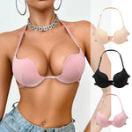 New European sexy backless hollow out multi-color bra 3/4 cup push up bra multi size underwear women Lingerie J2943
