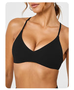 NCLAGEN Easy Lift Ultra Minimal Bralette Sport Bra High Support Women Gym Clothes Fitness Underwear Pilates Workout Yoga Top