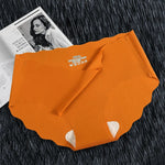 1Pc Ice Silk Panties For Women Low Waist Briefs Panties Seamless Underwear Breathable Stretchy Intimates Sexy Lingerie M-XL