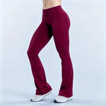 HISTELLO Impact Flares Leggings Seamless Yoga Flare Pants Women Sports Clothing Butt Lift Workout Sweatpants Gym Flared Trousers