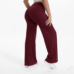 NCLAGEN Naked Feel Straight-leg Pants Gym Clothes Woman Sportswear Fitness Workout Leggings Yoga Softmotion Wide-leg Trousers