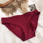 9 Color Women Seamless Panties Sexy Low Waist Milk Silk Comfort Breathable Briefs Buttock Cover Basic Shorts Ladies Lingerie