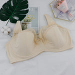 Plus Size Lace Bras For Women Lager Sexy Push Up Bra Bralette Comfortable Underwired Underwear Lingerie Tops BH D DD E F G Cup