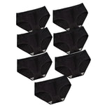 7Pcs/Set Cotton Panties Low Waist Briefs Women Sexy Lingerie Female Underpants Panty Solid Color Breathable Underwear Intimates